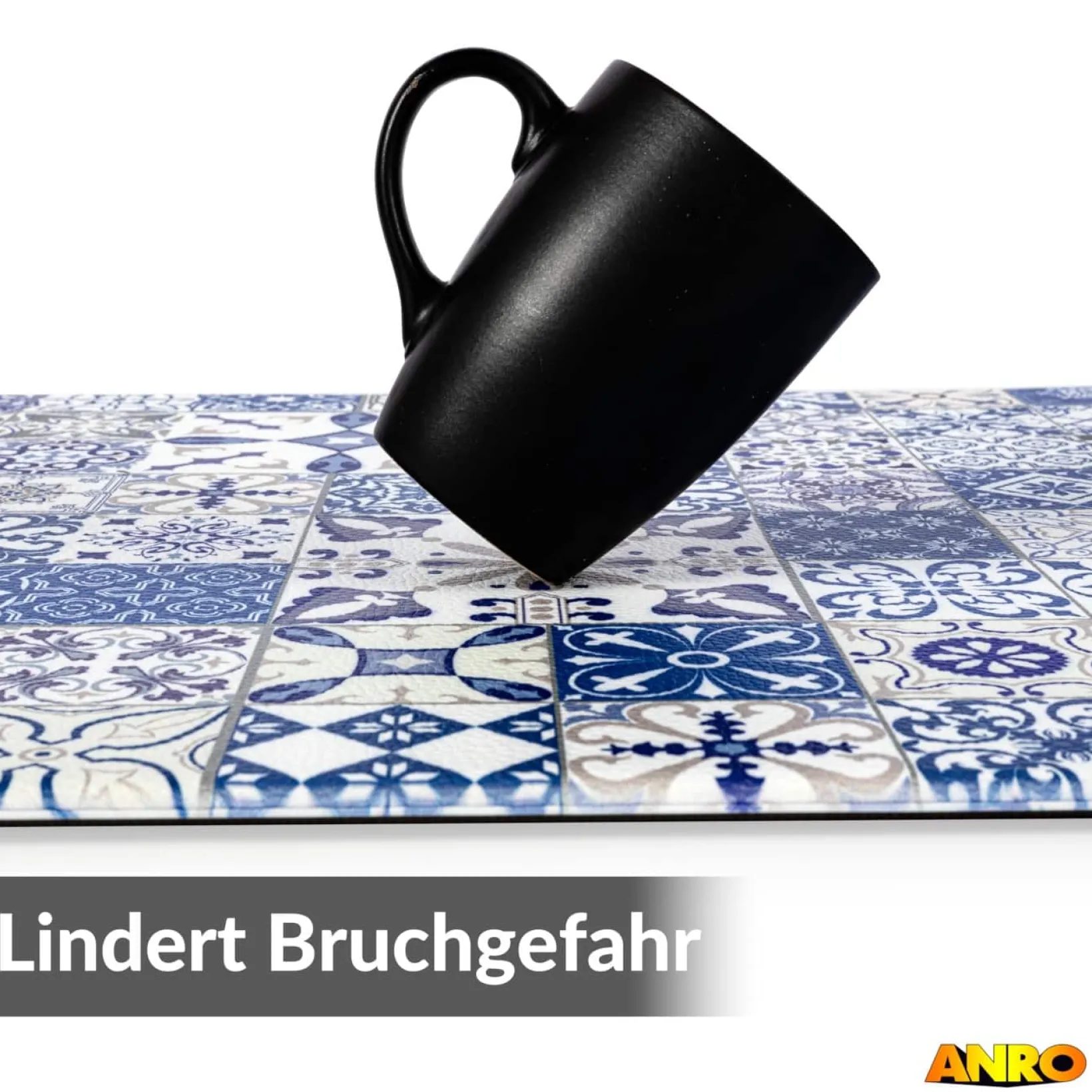 Anti Ermüdungsmatte Stehmatte Arbeitsplatzmatte Bodenmatte Küchenläufer rutschfest Fliesen