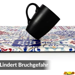 Anti Ermüdungsmatte Stehmatte Arbeitsplatzmatte Bodenmatte Küchenläufer rutschfest Mosaik