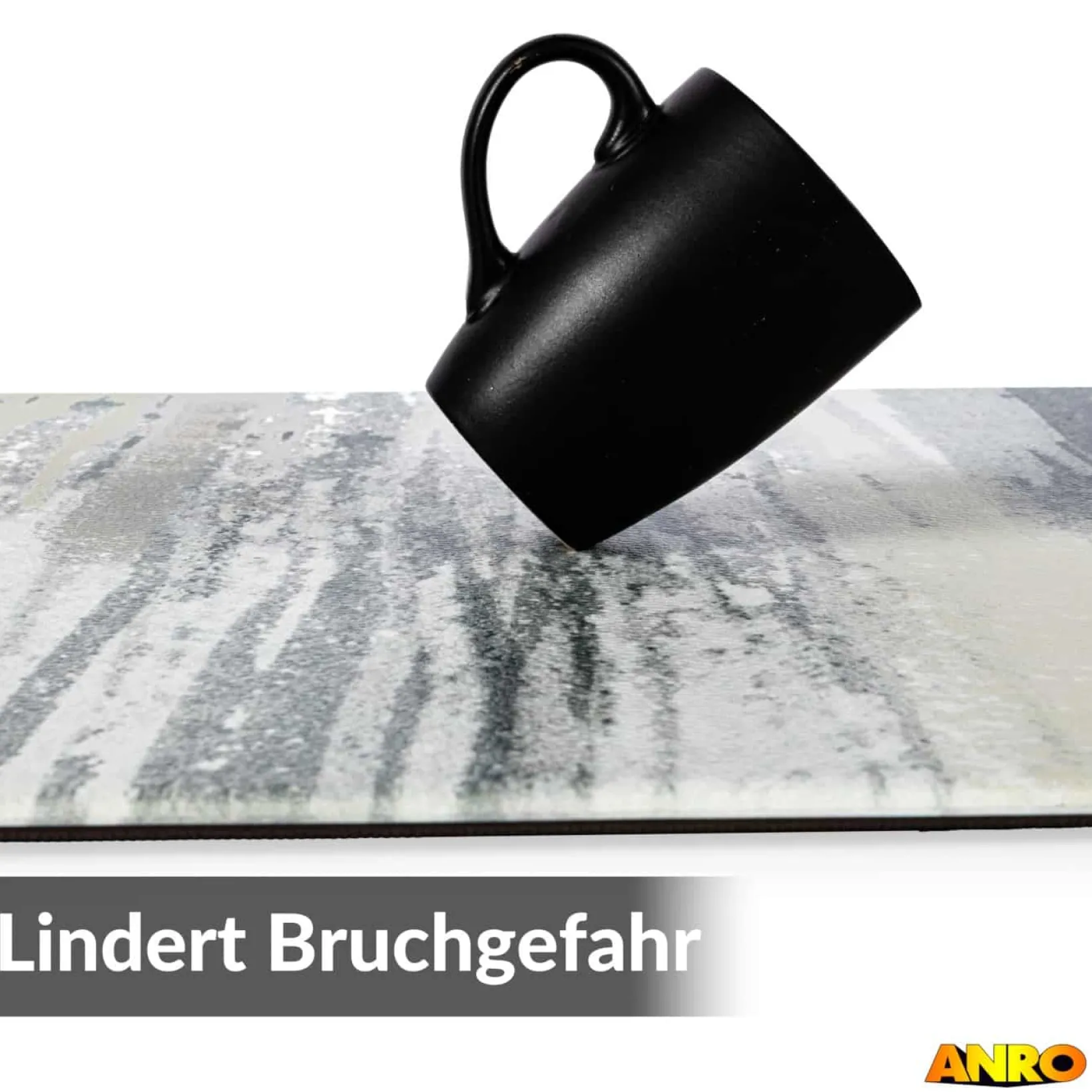 Anti Ermüdungsmatte Stehmatte Arbeitsplatzmatte Bodenmatte Küchenläufer rutschfest Marmor