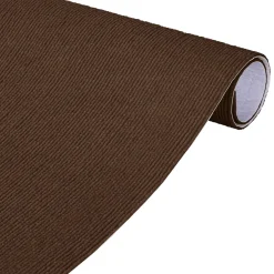 Antirutschmatte Bodenmatte selbsthaftend Teppich Bodenbelag in Meterware Schoko
