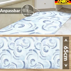 Badematte Weichschaummatte Badvorleger Duschvorleger rutschfest 65cm