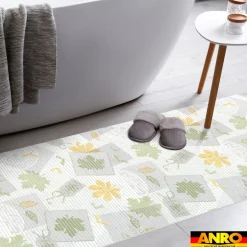 Badematte Weichschaummatte Badvorleger Duschvorleger rutschfest 65cm