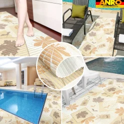 Badematte Weichschaummatte Badvorleger Duschvorleger rutschfest 65cm