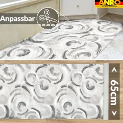 Badematte Weichschaummatte Badvorleger Duschvorleger rutschfest 65cm