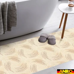 Badematte Weichschaummatte Badvorleger Duschvorleger rutschfest 65cm
