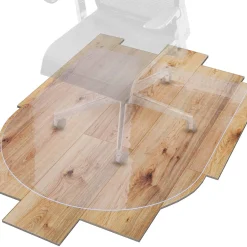 Bodenschutz Transparent Stuhlmatte Bürostuhlunterlage Bastelunterlage in vielen Größen und Formen