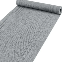 Flurläufer Teppichläufer Sauberlaufmatte Schmutzfangmatte Meterware Grau 67cm Breit