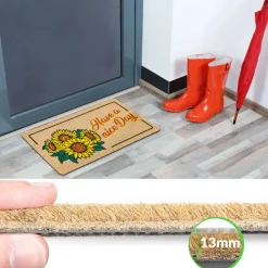 Fußmatte Schmutzfangmatte Türvorleger rutschfest Have a nice day 40x70cm