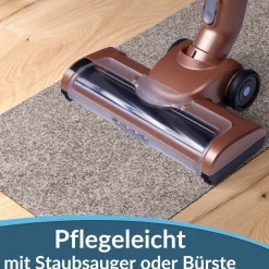 Fußmatte Schuhparkplatz Sauberlaufmatte Türmatte Beige in verschiedenen Breiten & Längen