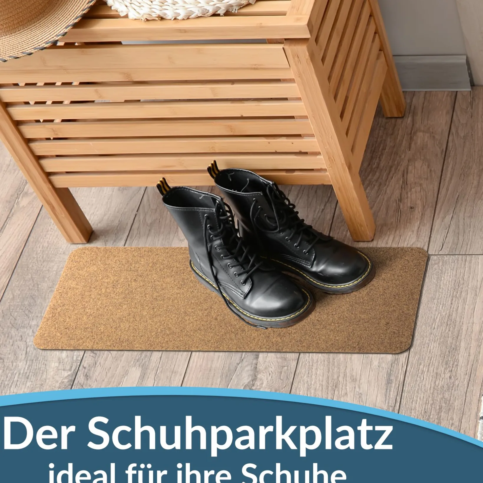 Fußmatte Schuhparkplatz Sauberlaufmatte Türmatte Cocos in verschiedenen Breiten & Längen