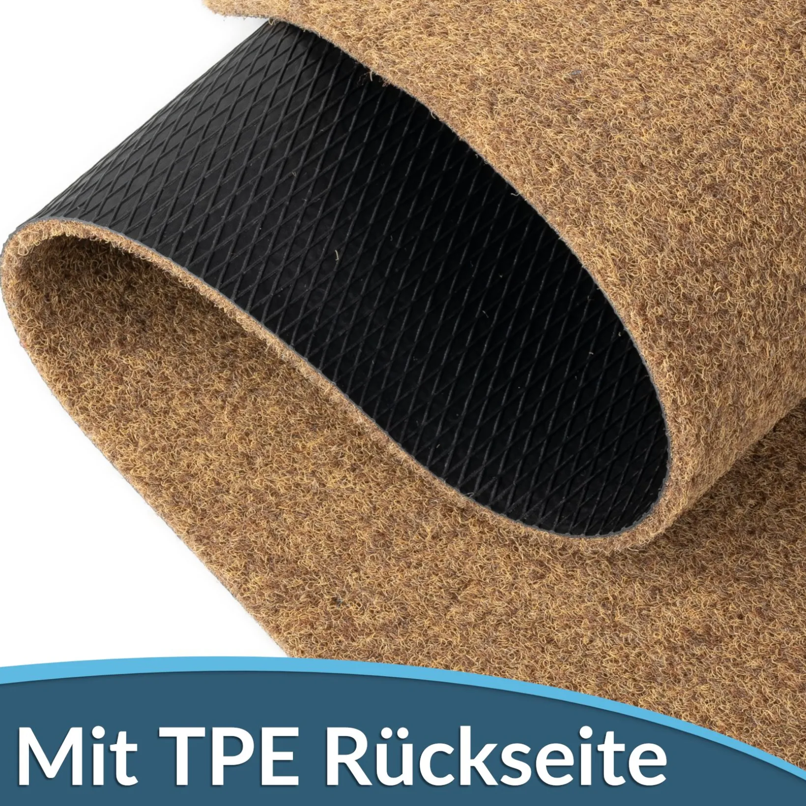 Fußmatte Schuhparkplatz Sauberlaufmatte Türmatte Cocos in verschiedenen Breiten & Längen