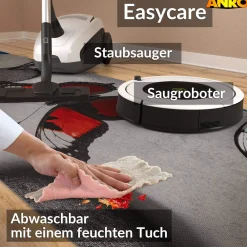 Küchenläufer abwaschbar Küchenteppich rutschfest Teppichläufer Läufer Flur pflegeleicht Schmetterlinge 52cm Breite