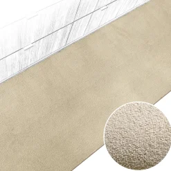 Küchenläufer Küchenteppich abwaschbar Beige Mikrofaser