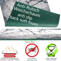 Küchenläufer Küchenteppich Läufer Flur Teppichläufer Sprinty Winter 52cm Breite