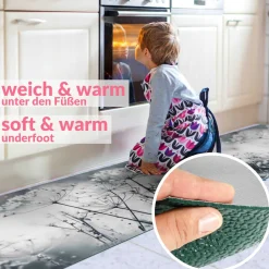 Küchenläufer Küchenteppich Läufer Flur Teppichläufer Sprinty Winter 52cm Breite