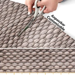 Küchenläufer Küchenteppich Läufer Flur Teppichläufer Sprinty Stuoia 52cm Breite