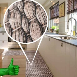 Küchenläufer Küchenteppich Läufer Flur Teppichläufer Sprinty Stuoia 52cm Breite