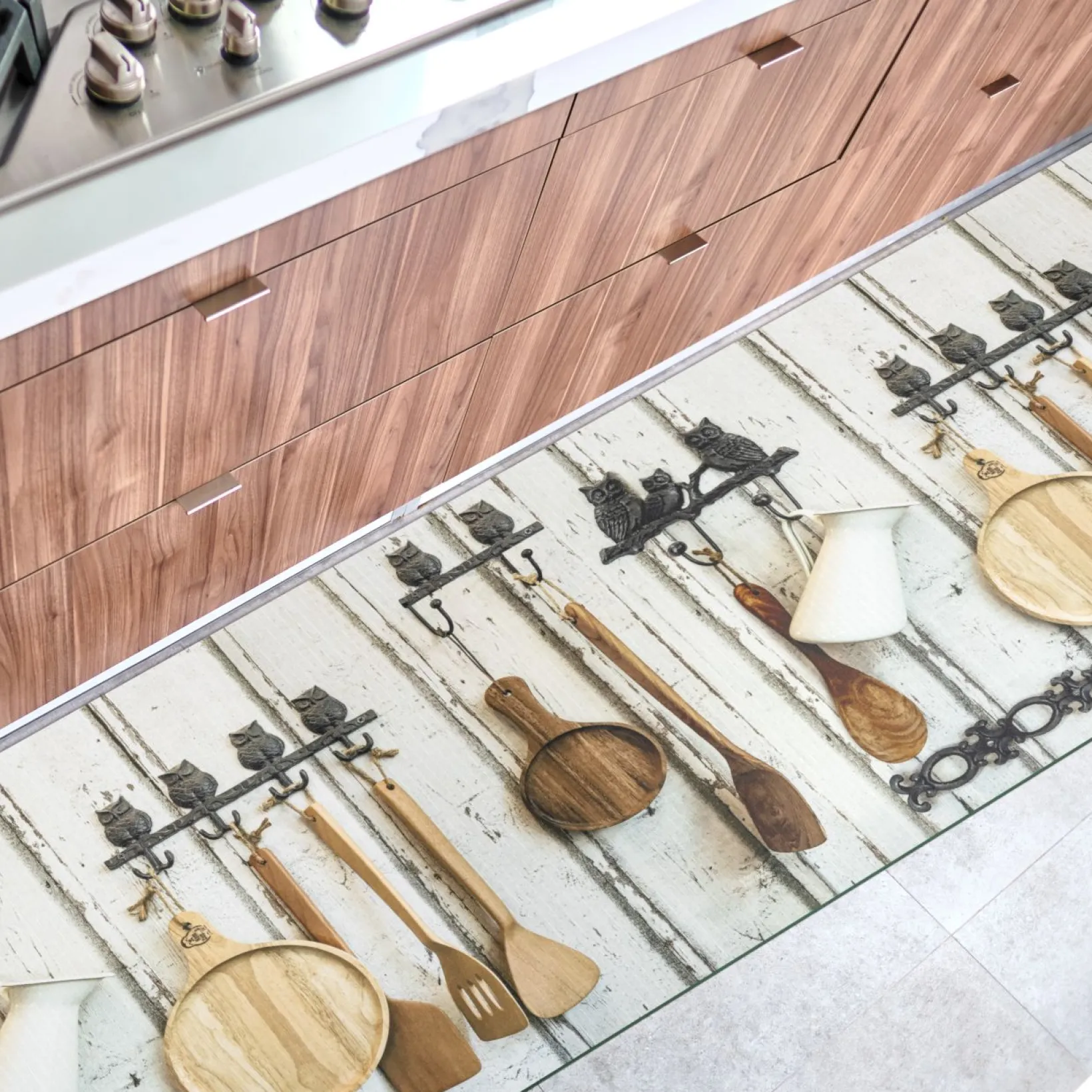 Küchenläufer Küchenteppich Läufer Flur Teppichläufer Sprinty Cucina New Mehrfarbig 50cm Breit