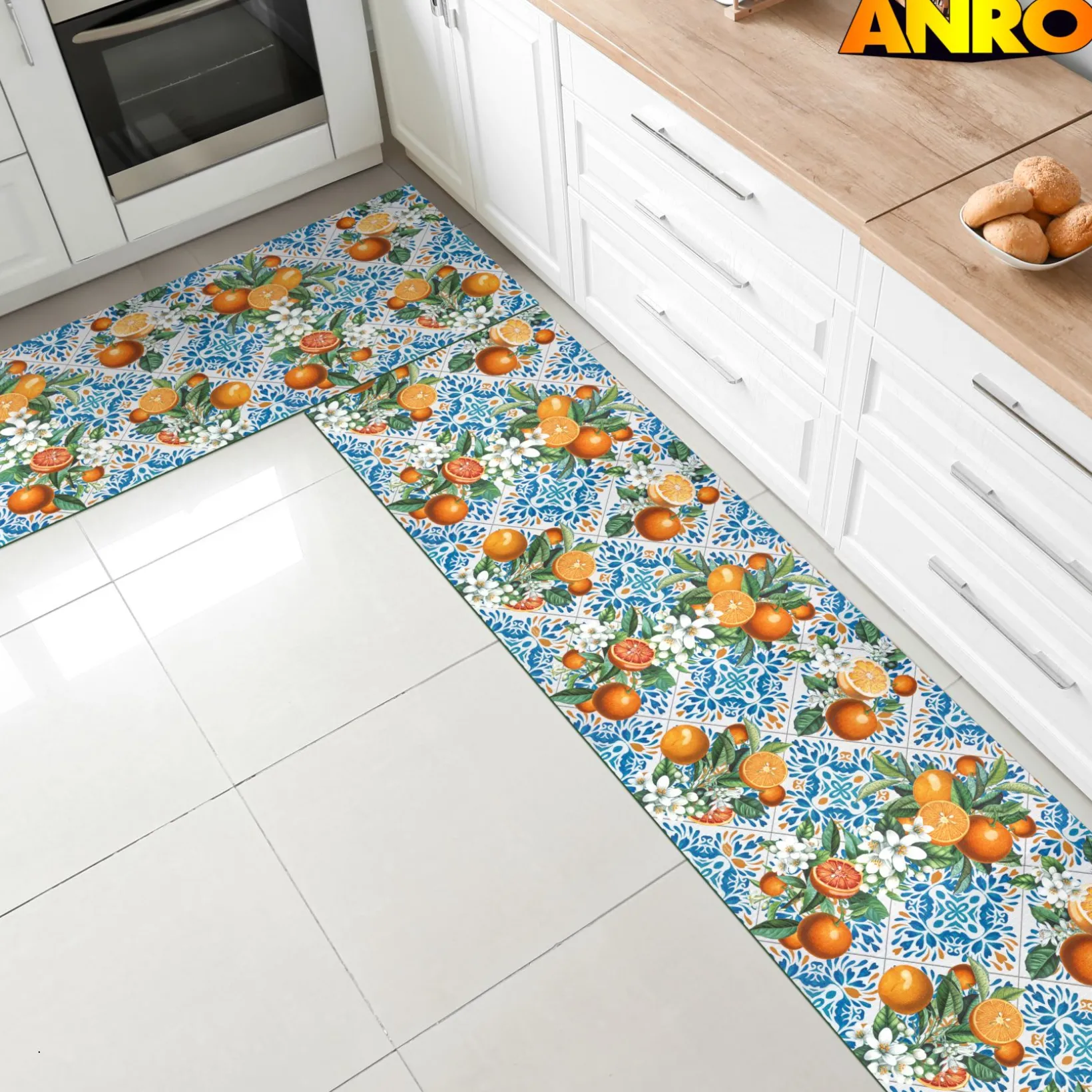 Küchenläufer Küchenteppich Läufer Flur Teppichläufer Sprinty Zagara 52cm Breite
