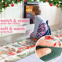 Küchenläufer Küchenteppich Läufer Flur Teppichläufer Sprinty Nussknacker 52cm Breite