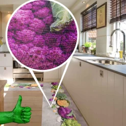 Küchenläufer Küchenteppich Läufer Flur Teppichläufer Sprinty Cavolfiore 52cm Breite