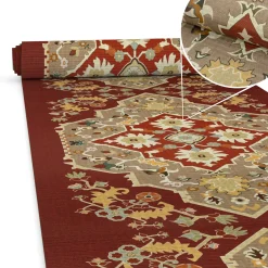 Küchenläufer Küchenteppich Läufer Flur Teppichläufer Sprinty Dune Mehrfarbig 50cm Breit