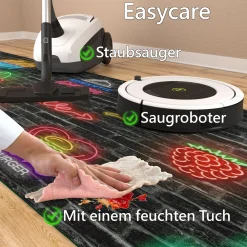 Küchenläufer Küchenteppich Läufer Flur Teppichläufer Sprinty Party Mehrfarbig 50cm Breit