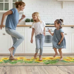 Küchenläufer Küchenteppich Läufer Flur Teppichläufer Sprinty Juta Mehrfarbig 50cm Breit