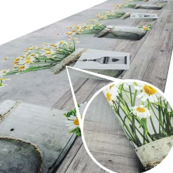 Küchenläufer Küchenteppich Läufer Flur Teppichläufer Sprinty Camomilla Grau 50cm Breit