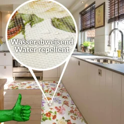 Küchenläufer Küchenteppich Mirza Maggio Läufer Flur abwaschbar | 48cm Breit