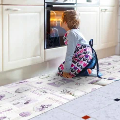 Küchenläufer Lavendula Teppichläufer pflegeleicht rutschfest abwaschbar Küchenteppich