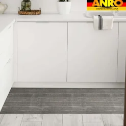 Küchenläufer Teppich Läufer Küchenteppich abwaschbar rutschfest Holzbrett