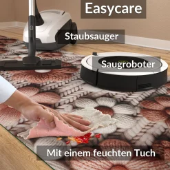 Küchenläufer Teppichläufer Läufer Flur Küchenteppich rutschfest pflegeleicht Novara Breite 52cm