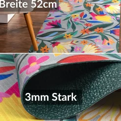 Küchenläufer Teppichläufer Läufer Flur Küchenteppich rutschfest pflegeleicht Sorella Breite 52cm