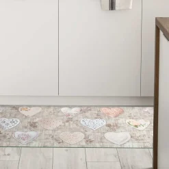 Küchenläufer Teppichläufer Läufer Flur Küchenteppich rutschfest pflegeleicht Malora Breite 52cm