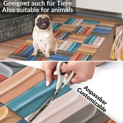 Küchenläufer Teppichläufer Läufer Flur Küchenteppich rutschfest pflegeleicht Nuvia Breite 52cm