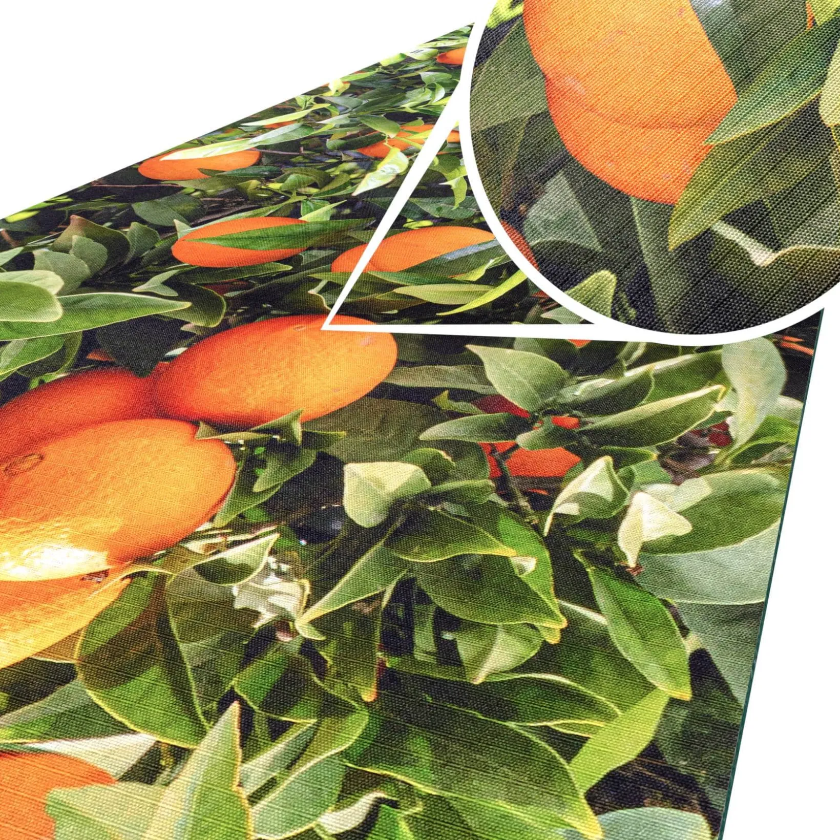 Küchenläufer waschbar Küchenteppich rutschfest Sprinty Orangen 52cm Breite
