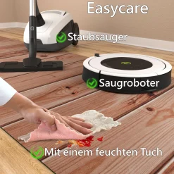 Küchenläufer waschbar Küchenteppich rutschfest Sprinty Holz Braun 52cm Breite