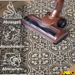 Küchenteppich Küchenläufer abwaschbar Teppichläufer Küche rutschfest Flur Läufer pflegeleicht Stella Breite 67cm