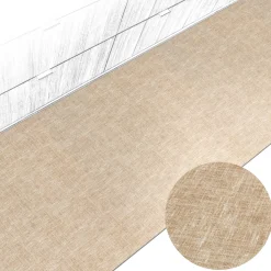 Küchenteppich Küchenläufer abwaschbar Teppichläufer Küche rutschfest Flur Läufer pflegeleicht Uni Beige Breite 67cm