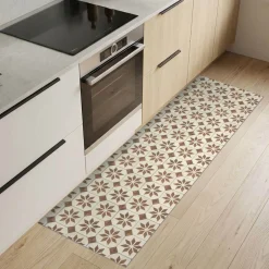 Küchenteppich Küchenläufer abwaschbar Teppichläufer Küche rutschfest Flur Läufer pflegeleicht Nordstern Breite 67cm