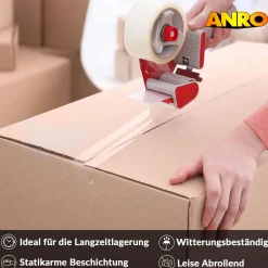 Klebeband Paketklebeband Paketband Packband BOPP 66m x 48mm Transparent 6er oder 36er Rollen Set