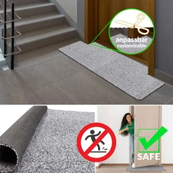Läufer Flur Teppichläufer Flur Teppich Sauberlaufmatten Schmutzfangmatte Meterware | Breite 100cm