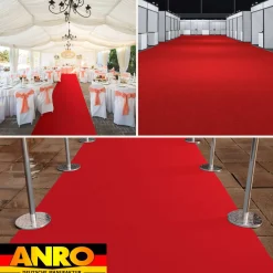 Messeteppich Eventteppich Rot Teppich für Messe Event Messeboden Meterware BFL-S1 Alex