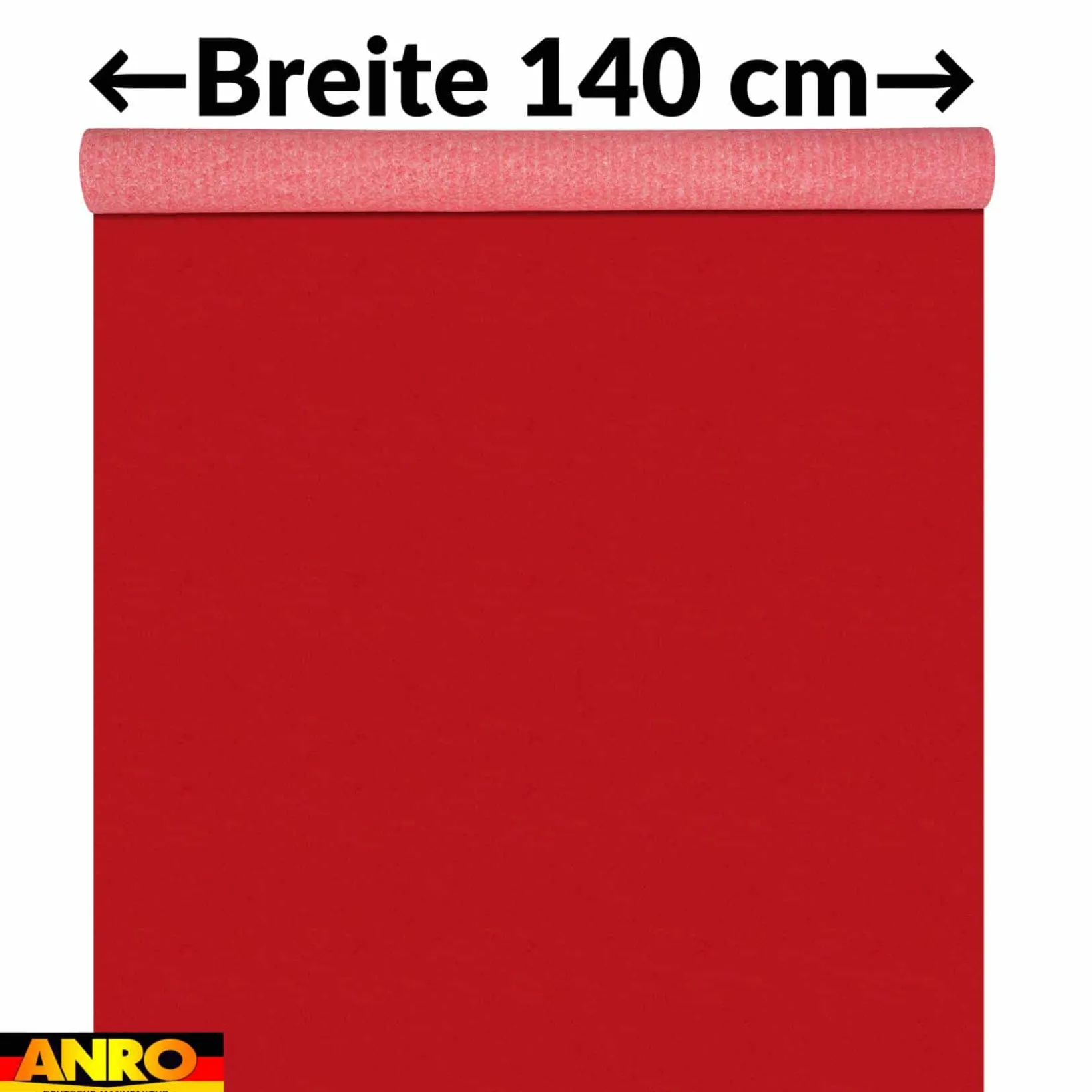 Messeteppich Eventteppich Rot Teppich für Messe Event Messeboden Meterware BFL-S1 Alex