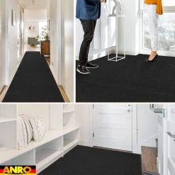 Messeteppich Rips Teppich für Messe Büro Eventteppich Anthrazit Meterware BFL-S1 Yula
