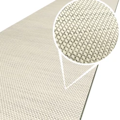 Outdoorteppich Teppichläufer Küchenläufer Rattan Tatami Flecht Gelb | 50cm Breit