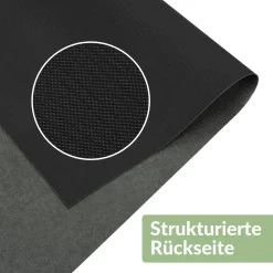 PVC Bodenbelag Vinyl Fußbodenbelag PVC Boden Vinylboden Granitoptik Grau Meterware Breite 140cm