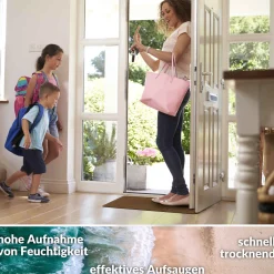 Schmutzfangmatte Fußmatte Fußabtreter STRIBET Mehrfarbig