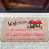 Schmutzfangmatte Fußmatte Türvorleger rutschfest Welcome Home 40x70cm
